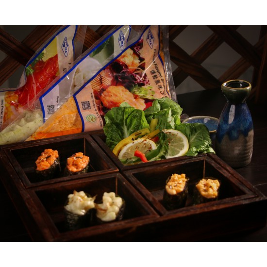 Kanika Salad Calamari with Abalone Flavor Retail Pack (150gm)