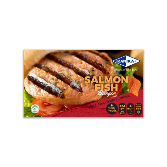 Salmon Fish Burger (4 Pcs)